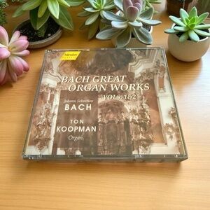 Brown and White Classical Organ Music CD
